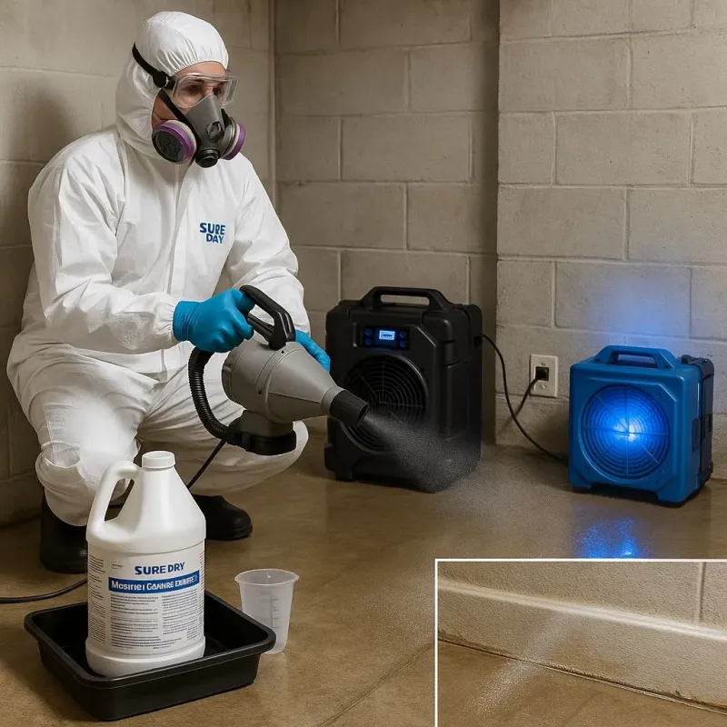 Sanitization and Odor Removal process in Thorndale, PA