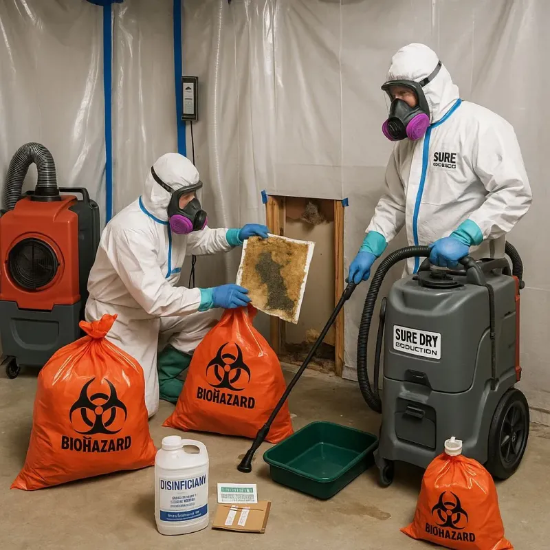 Contaminated Water Handling Protocols process in Thorndale, PA