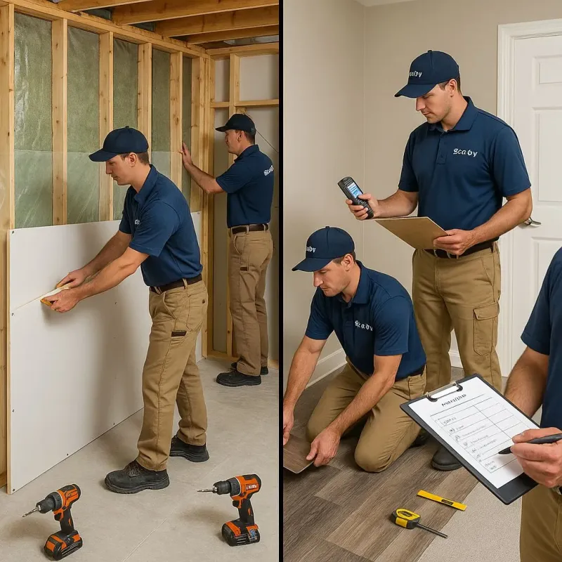 Repairs and Reconstruction process in Thorndale, PA