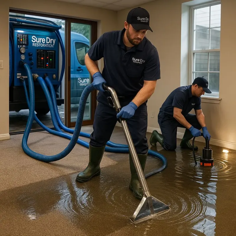 Water Extraction and Removal process in Thorndale, PA